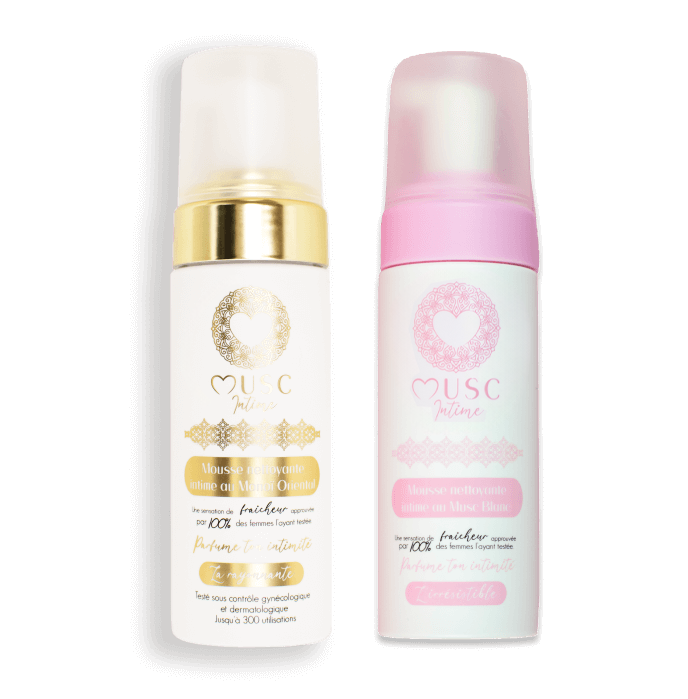 Mousse nettoyante Intime Monoï Oriental - La Rayonnante